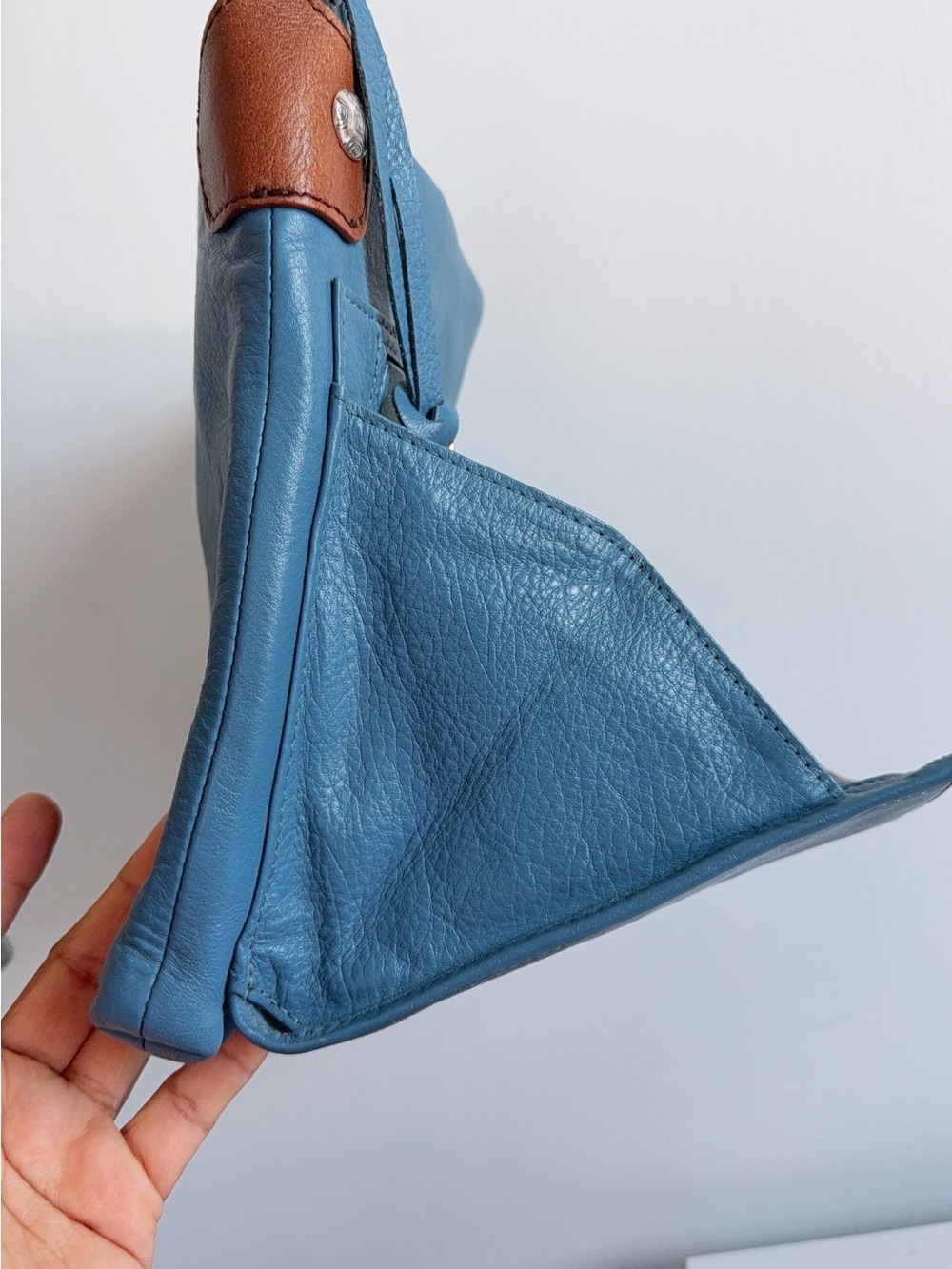 Brighton Pretty Tough Royce Crossbody Shoulder Bag Purse turquoise - Picture 7 of 14